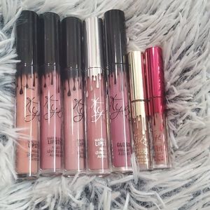 Kylie Cosmetics liquid lipstick dirty peach malibo